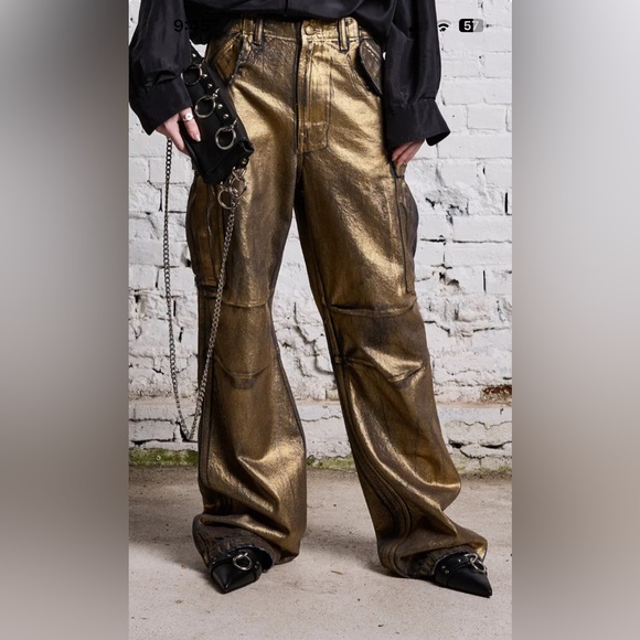 R13 pointed toe slide. Size 6 IT 36. Condition is new with box. - Picture 4 of 16